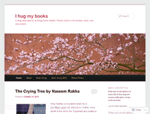 Tablet Screenshot of ihugmybooks.wordpress.com