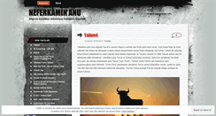 Desktop Screenshot of neferkaminanu.wordpress.com