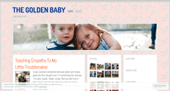 Desktop Screenshot of goldenbaby.wordpress.com