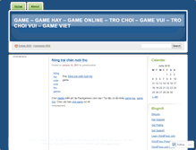 Tablet Screenshot of gamehaynhat.wordpress.com