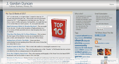 Desktop Screenshot of jgordonduncan.wordpress.com