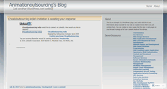 Desktop Screenshot of animationoutsourcing.wordpress.com
