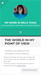 Mobile Screenshot of mynameiskellychau.wordpress.com