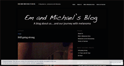 Desktop Screenshot of emandmichael.wordpress.com