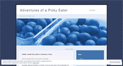 Desktop Screenshot of princesspicky.wordpress.com