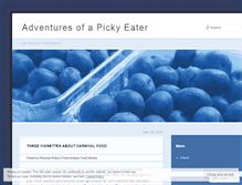 Tablet Screenshot of princesspicky.wordpress.com