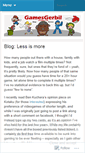 Mobile Screenshot of gamesgerbil.wordpress.com