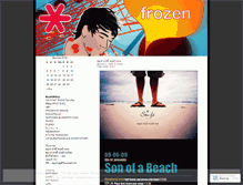 Tablet Screenshot of frozenmonotone.wordpress.com