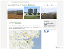 Tablet Screenshot of landforsalebulgaria.wordpress.com