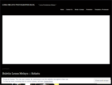 Tablet Screenshot of lensamelayu.wordpress.com