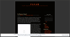 Desktop Screenshot of fasar.wordpress.com