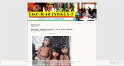 Desktop Screenshot of educacaoindigenaedireitoshumanos.wordpress.com