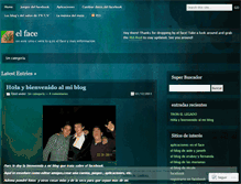 Tablet Screenshot of elfacebook.wordpress.com