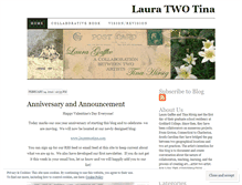 Tablet Screenshot of lauratwotina.wordpress.com