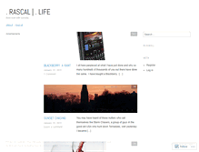 Tablet Screenshot of londonrascal.wordpress.com