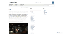 Desktop Screenshot of canol.wordpress.com