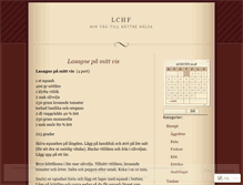 Tablet Screenshot of marreslchf.wordpress.com