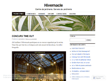 Tablet Screenshot of hivernacle.wordpress.com