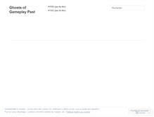Tablet Screenshot of ghostsofgameplaypast.wordpress.com