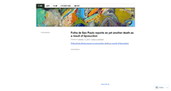 Desktop Screenshot of culturedossier.wordpress.com