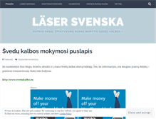 Tablet Screenshot of mokausisvedukalbos.wordpress.com