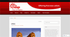 Desktop Screenshot of dallago.wordpress.com