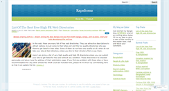 Desktop Screenshot of kapalic.wordpress.com