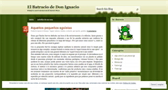 Desktop Screenshot of elbatracio.wordpress.com