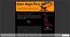 Desktop Screenshot of fallenangelsparty.wordpress.com
