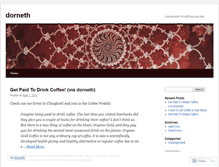 Tablet Screenshot of dorneth.wordpress.com