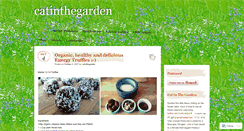 Desktop Screenshot of catinthegarden.wordpress.com