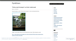 Desktop Screenshot of fyndchans.wordpress.com