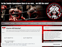 Tablet Screenshot of dontgetbit.wordpress.com