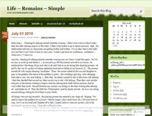 Tablet Screenshot of larinae.wordpress.com