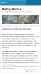 Mobile Screenshot of mainlymurals.wordpress.com