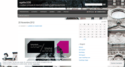 Desktop Screenshot of egalite1030.wordpress.com