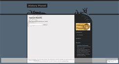 Desktop Screenshot of historyplanet.wordpress.com