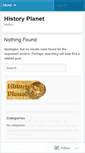 Mobile Screenshot of historyplanet.wordpress.com
