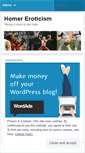 Mobile Screenshot of homereroticism.wordpress.com