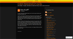 Desktop Screenshot of chrismkz.wordpress.com