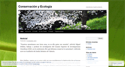 Desktop Screenshot of ecofauna.wordpress.com