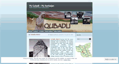 Desktop Screenshot of mygubadli.wordpress.com