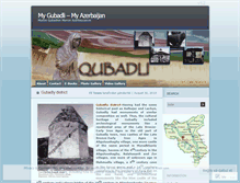 Tablet Screenshot of mygubadli.wordpress.com