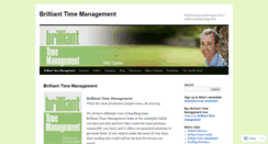 Desktop Screenshot of brillianttimemanagement.wordpress.com