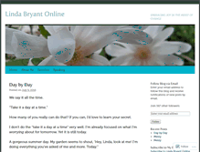 Tablet Screenshot of lindabryant.wordpress.com