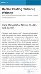 Mobile Screenshot of oerleeposting.wordpress.com