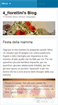 Mobile Screenshot of fiorellinidibosco.wordpress.com