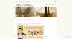 Desktop Screenshot of everjoyphoto.wordpress.com