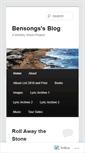 Mobile Screenshot of bensongs.wordpress.com