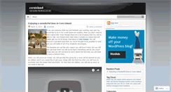 Desktop Screenshot of cornisland.wordpress.com